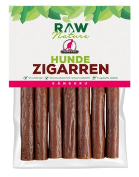 RAW Nature Hundesnack, Känguru Hunde-Zigarren, Dörrfleisch Kausnack