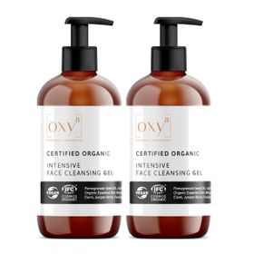 oxy8 Naturkosmetik INTENSIVE FACE CLEANSING GEL - Reinigungsgel - Sparset 2er Packung