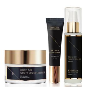 ErthSkin London Anti-Falten-Elixier-Serum + Nachtfeuchtigkeitscreme + augencreme set