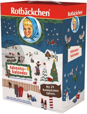 Rotbäckchen Adventskalender (24 x 125 ml) 2025