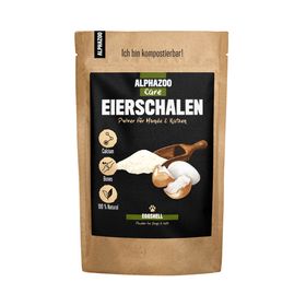 ALPHAZOO Eierschalen-Pulver 500g I Ausgelistet