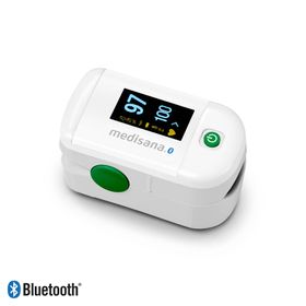 medisana PM 100 connect Pulsoximeter mit One-Touch Bedienung mit VitaDock+ App und Bluetooth