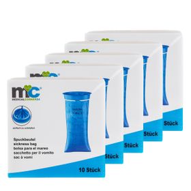 Medicalcorner24 Spuckbeutel  1,5 L Aufnahmekapazität , latexfrei