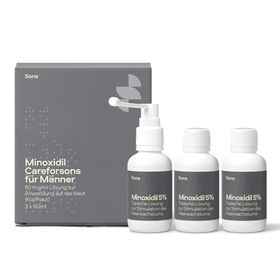 SONS Minoxidil 50mg/ml Lösung für Männer bei Haarausfall - mit präzisem Pumpspender