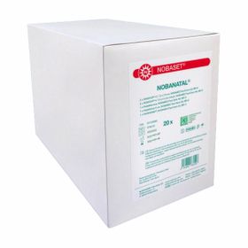 Noba NOBASET NOBANATAL steril Set zur Nabelpflege Neugeborener