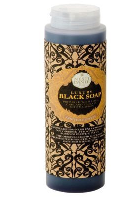 Nesti Dante Luxury Black Shower Gel mit Aktivkohle
