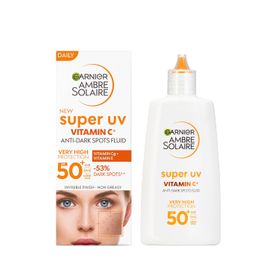 Garnier Ambre Solaire Super UV Vitamin C Daily Fluid LSF 50+