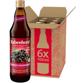 Rabenhorst Schwarze Johannisbeere  Muttersaft  BIO