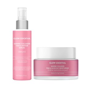 Glow Cocktail Marine Collagen Repair + Glow Day Set