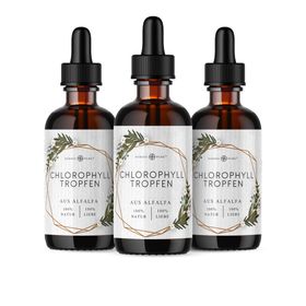 Nordic Pure Chlorophyll-Tropfen aus Alfalfa