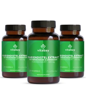 Vitabay Mariendistel Komplex Mit Artischocke & Löwenzahn