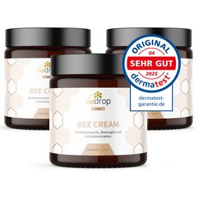 bedrop Vorteilsset:  Bee Cream Bienengiftsalbe und 8 Kräuterextrakten im 3er Set