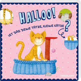 Halloo! Ist das deine Tatze, kleine Katze? Klappenbuch für Kinder ab 24 Monaten