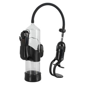 Penispumpe „Vibrating Power Pump“ mit Vibrobullet | Multispeed-Vibrationen | Mister B