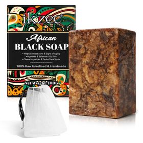 P-Beauty Afrikanische Schwarze Naturseife für Hautpflege
