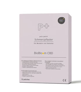 BioBloom Schmerzpflaster mit CBD - pain patch