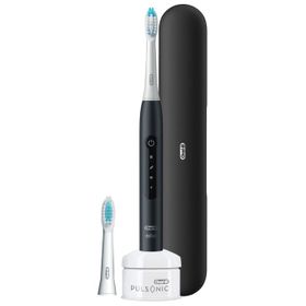 Oral-B - Elektrische Zahnbürste "Pulsonic Slim Luxe + Reiseetui" in Schwarz