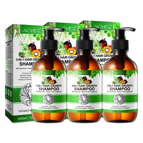 ALIVER 3-in-1 Rosmarinöl Rizinus Batana  Haarshampoo für Haarpflege