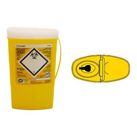 Dahlhausen Abwurfbehälter Sharpsafe Exchange 0,45 L für alle Nadeltypen, Insulinpens