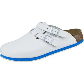 Birkenstock Kay SL Pantolette weiß schmale Weite Gr. 36