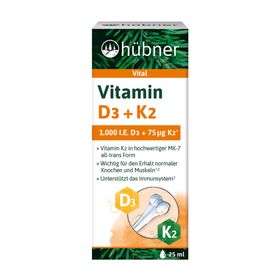 Hübner® Vitamin D3 + K2 Tropfen 25ml