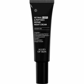 ALLIES OF SKIN Retinal 0,05 % & Peptides Repair Nachtcreme – straffend & verjüngend