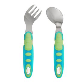 MAM Baby´s Fork & Spoon Löffel & Gabel Set Kinderbesteck ab 6 Monate*NEU* 