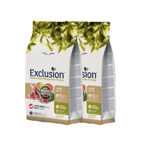 Exclusion Mediterraneo Noble Grain Adult Lamm Doppelpack für Hunde