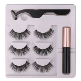 3 PAAR MAGNETISCHE KÜNSTLICHE WIMPERN 12-18-12mm-PALOMA BEAUTIES