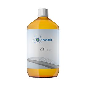 nanosit kolloidales Zink 40 ppm