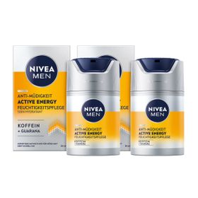 NIVEA MEN Active Energy Feuchtigkeitspflege Gesichtscreme Koffein Guarana