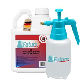 FUTUM 5L Schaben- / Kakerlakenspray + 2L Sprüher