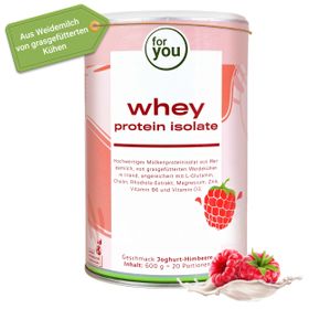 whey protein isolate - Joghurt-Himbeer