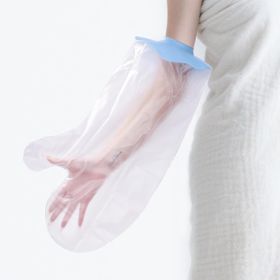 Wasserdichter Arm Duschschutz, wiederverwendbare TPU Schutzhülle mit elastischem Silikonring