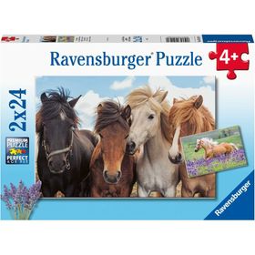 ravensburger Horse Love Puzzle 2x24 Teile
