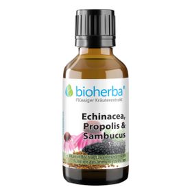 Echinacea Propolis und Sambucus Tropfen Tinktur 50 ml PZN 18215623
