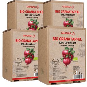 GranarBIO  Bio Granatapfel Direktsaft in der Saftbox