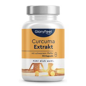 gloryfeel® Curcuma Extrakt - 333 mg Curcumin