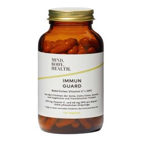 MIND.BODY. HEALTH Immun Guard - Vitamin C aus vier Superfrüchten, vegane Kapseln