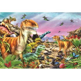 clementoni Erde Dinosaurier Puzzle 104 Teile