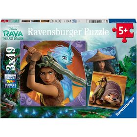 ravensburger Puzzle Raya und der Drache 3x49 Teile