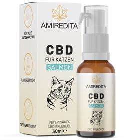 Amiredita CBD Öl Katzen 750mg - Lachsroma