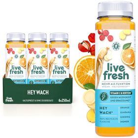 LiveFresh Hey Wach (inkl. 1,50€ Pfand)