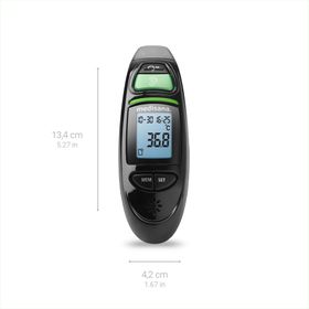 medisana TM 750 Infrarot-Fieberthermometer Black