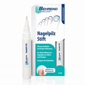 Behrend Homecare – Nagelpilz Stift für eine schnelle Nagelpilzbehandlung bei Pilzinfektionen – Lack für Finger- & Fußnägel – Medizinprodukt mit wissenschaftlich bestätigter Wirkweise