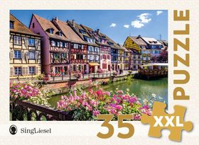 Das SingLiesel-Puzzle für Menschen mit Demenz: Colmar Altstadt Die schönsten Puzzles mit 35 Teile...