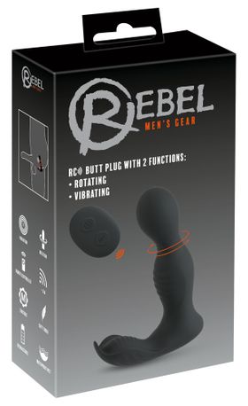 You2Toys- Rebel RC Butt Plug Rotating & Vibration