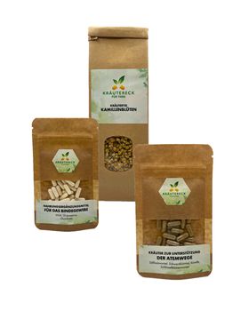 Kräutereck Winter-Bundle Katze – Starke Atemwege & sanfte Begleiter (3er-Set)