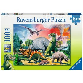 Ravensburger Ravensburger 10957 Puzzle Unter Dinosauriern 100 Teile