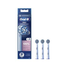 Oral-B Sensitive Clean Aufsteckbürsten 3er weiß